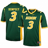 North Dakota State Bison 3 Tre Dempsey Green College Football Jersey Dzhi,baseball caps,new era cap wholesale,wholesale hats